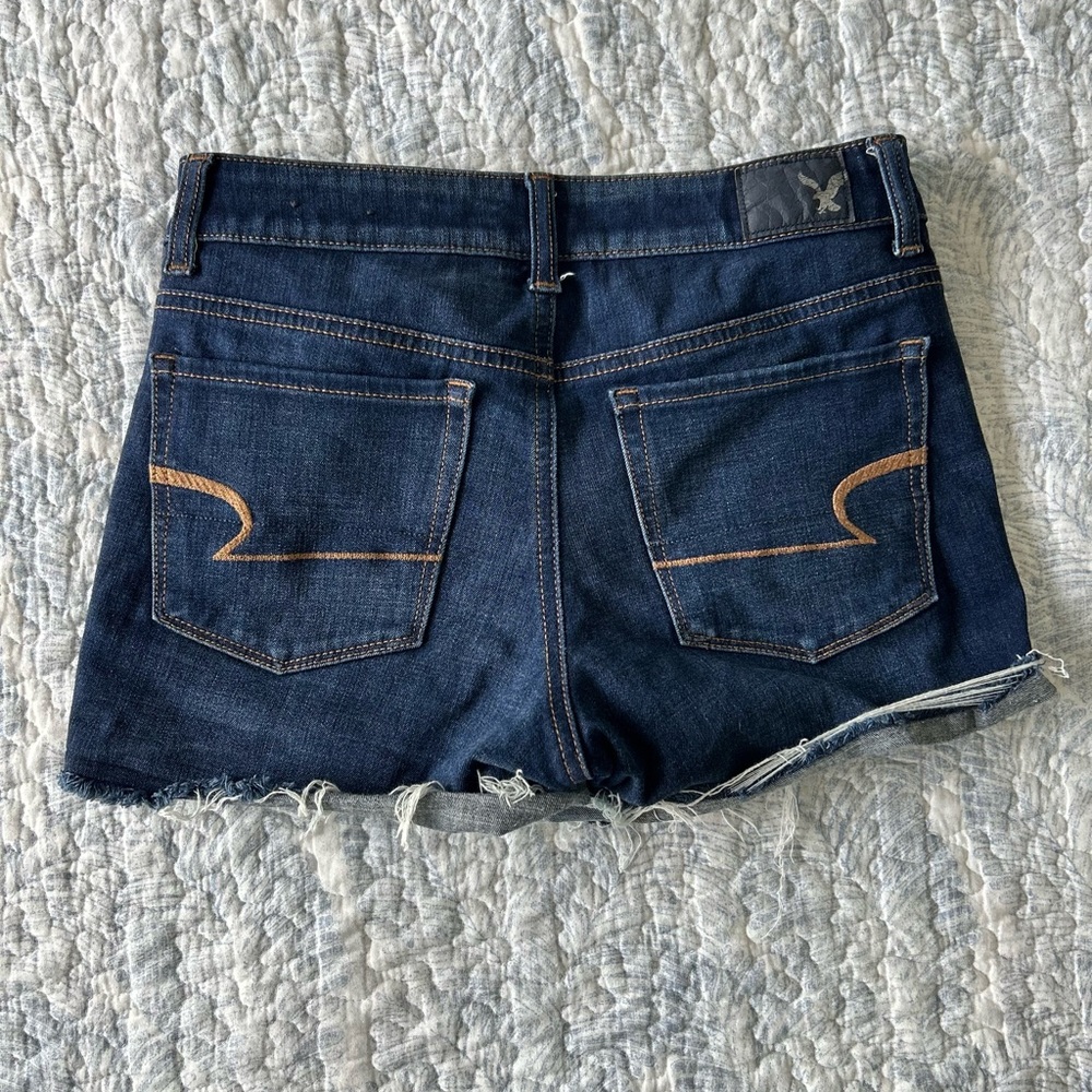 High Rise Jean Shorts - Picture 5 of 5